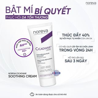 Kem dưỡng phục hồi da Noreva Cicadiane Soothing Repairing Care Cream 40ml