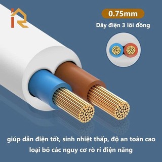 [HÀNG CAO CẤP] Ổ Cắm Điện Đa Năng 3M Chịu Tải 2500W Có Cổng USB, Chốt Bấm Chống Giật An Toàn