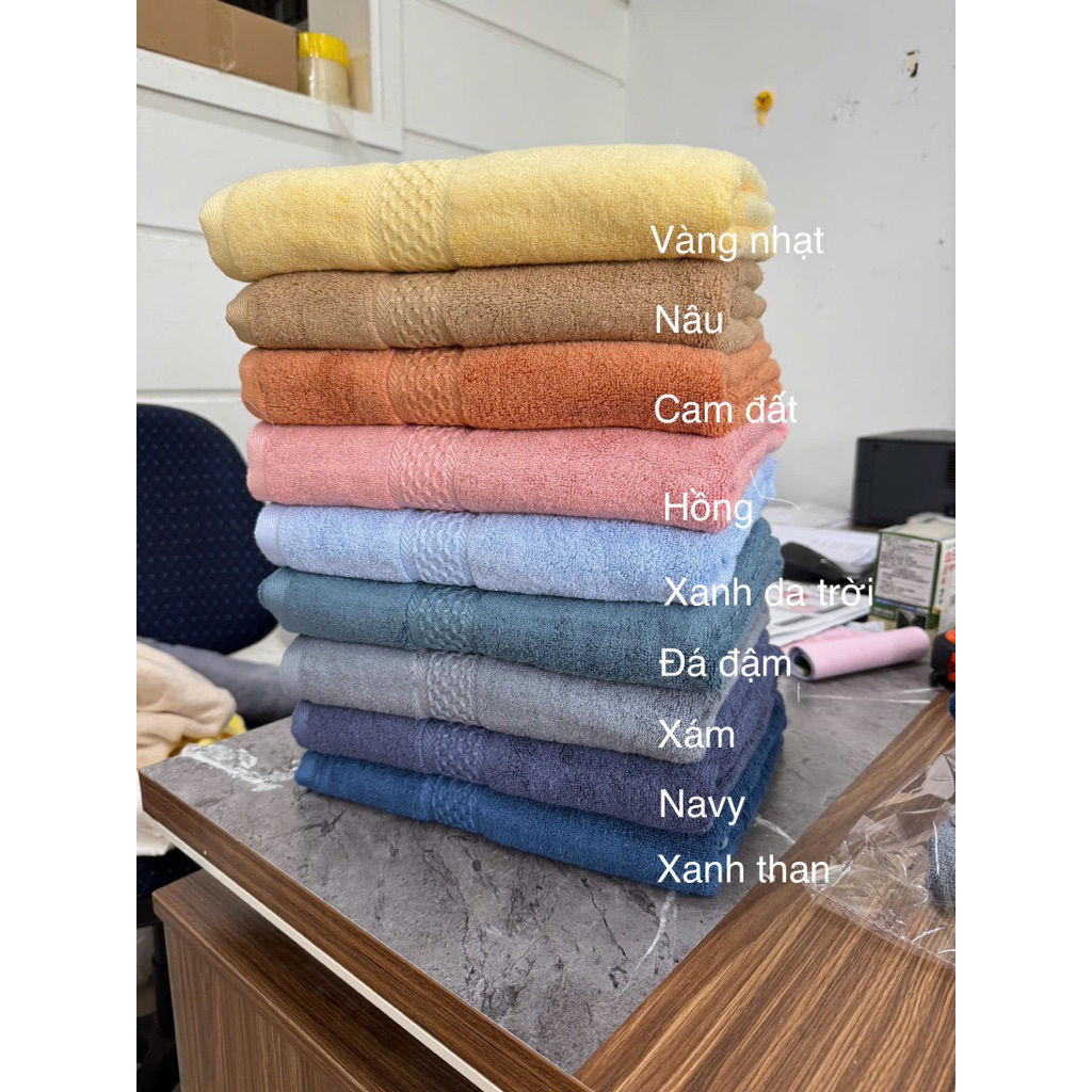 Khăn Sợi Tre Cao Cấp Khăn Tắm – Mặt – Gội | Mềm Mịn Thấm Hút Tốt, Không Xù, Phù hợp mọi loại Da dùng cho Gia Đình