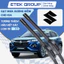 Gạt Mưa thân cứng SUZUKI, Cần gạt mưa UP PART Silicone xương sắt cho xe: XL7, Vitara, Ertiga, Swift, Ciaz, Baleno, Jimny