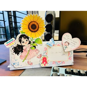 THIỆP 3D MẪU MỚI ĐỂ BÀN SIÊU DỄ THƯƠNG - Thiệp 8/3, 20/10, Ngày Của Mẹ, Women’s Day