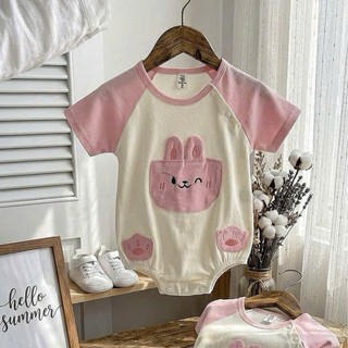 Body liền thân mùa hè cho bé gái 4-10Kg. Bodysuit cho bé đầy tháng, thôi nôi, đi chơi. Dino Kids