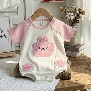 Body liền thân mùa hè cho bé gái 4-10Kg. Bodysuit cho bé đầy tháng, thôi nôi, đi chơi. Dino Kids