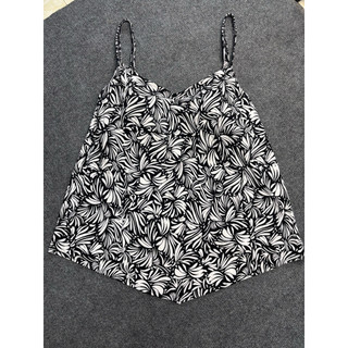 Lẻ áo bơi tankini đi biển cho nữ thiết kế hai dây dáng suông giúp che khuyết điểm tốt hàng xuất dư