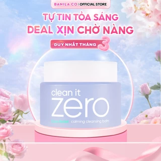 [Renewal] Sáp tẩy trang Banila Co C​l​e​a​n i​t Z​e​r​o C​l​e​a​n​s​i​n​g Calming 100ML cho da nhạy cảm
409.000
₫
-15%
4.9
Đã bán 20k+
TP. Hồ Chí Minh