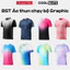 BST Áo thun thể thao Graphic chạy bộ, chạy trail siêu nhẹ, thoáng khí, thấm hút mồ hôi Coolmate