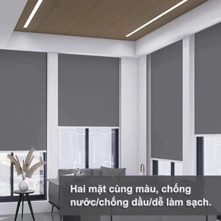 Rèm Cuốn Chống Nắng YOWXII Loại Dày Cản Sáng，nó có thể chặn 99% ánh sáng，Không cần khoan lỗ