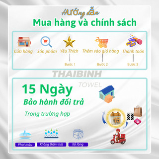 Combo 5 khăn gội đầu spa 35x75cm Thai Bình Towel chất liệu Microfibe 35*75cm cao cấp tiện lợi