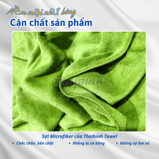 Combo 2 khăn Tắm Spa, Khăn Body Quấn Người THAI BINH TOWEL 70x140cm Thấm Hút Nước Tốt, Mềm Mịn Dùng Cho Spa Làm Đẹp