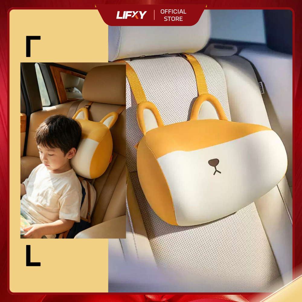 Gối Tựa Đầu Xe Hơi Cho Bé Memory Foam Review Chi Tiết - Giá 625K