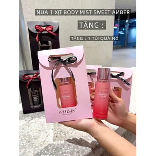 Xịt Thơm Body Mist Whisis 150ml Hương Thơm Quyến Rũ, Sang Trọng Nhập Khẩu Chính Hãng - Bebeau