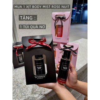 Xịt Thơm Body Mist Whisis 150ml Hương Thơm Quyến Rũ, Sang Trọng Nhập Khẩu Chính Hãng - Bebeau