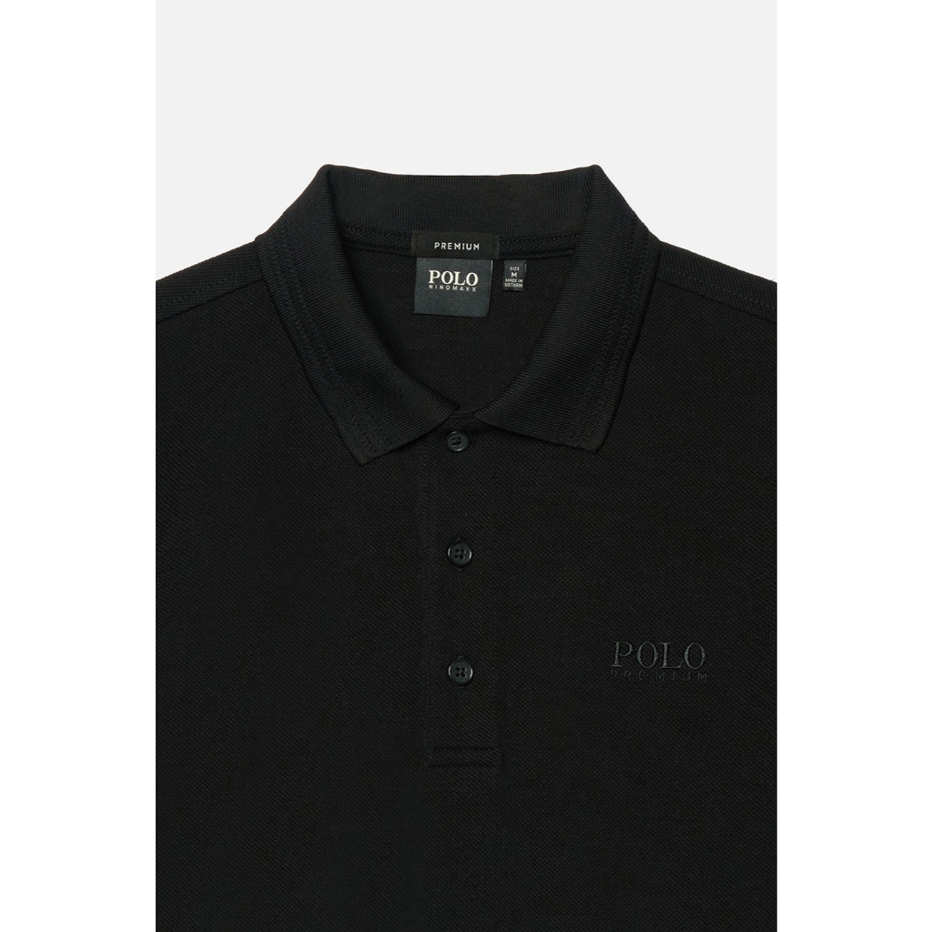 Áo Polo Nam Cao Cấp Ninomaxx Màu Basic Form Travel Fit DENSECOTTON Thấm Hút Giữ Form Tốt 2505003