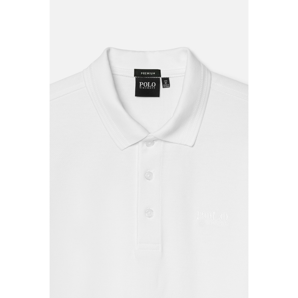 Áo Polo Nam Cao Cấp Ninomaxx Màu Basic Form Travel Fit DENSECOTTON Thấm Hút Giữ Form Tốt 2505003