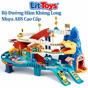 Bộ Đồ Chơi Đường Hầm Khủng Long ToysLit Giúp Bé Chơi Vận Động Giải Trí