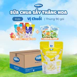 Thùng 90 gói sữa chua sấy vị chuối Yobite 20gr sữa chua sấy thăng hoa Nhật Bản hỗ trợ hệ tiêu hóa — ảnh 1