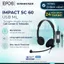 Tai Nghe Hạn Chế Tiếng Ồn SC60 USB -A Hiệu EPOS, Có Dây- Bảo Vệ Thính Giác, Bảo Hành 24T [ Hỏa Tốc ]