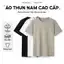 Áo Thun Nam Trơn NOWEAR Premium Essential T-Shirt Cotton, Co Giãn Mát Thoáng, Cổ Tròn Basic, Giữ Form Dễ Phối Đồ