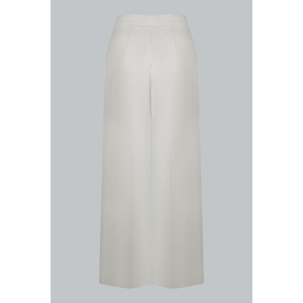 Quần Ống Suông Thêu Túi Cơi 3P02.2601, Quần Công Sở Dáng Đứng Detail Túi Trước Thanh Lịch, Quiet Luxury Thiết kế Bởi JM