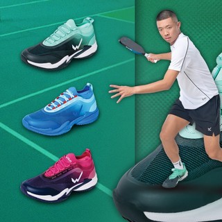 Giày Wika Stark Pickleball Quang Dương Cổ Chân Chun Ôm Sát Cố Đĩnh