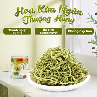 Hoa kim ngân thượng hạng 500g, trà kim ngân hoa, nguyên nụ, không lẫn cành, thanh nhiệt, tốt cho sức khỏe