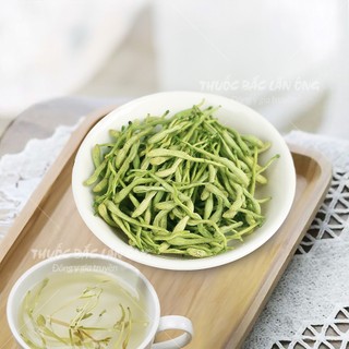 Hoa kim ngân thượng hạng 500g, trà kim ngân hoa, nguyên nụ, không lẫn cành, thanh nhiệt, tốt cho sức khỏe