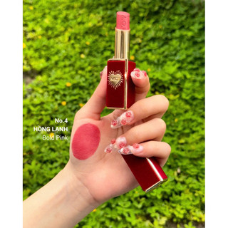 [SALE 40%] Son thỏi lì queen of rose phiên bản giới hạn MOI Cosmetics Hồ Ngọc Hà