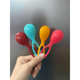 Muỗng mini tupperware, múc gia vị, ăn sữa chua,,,(giao màu ngẫu nhiên)