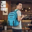 Balo Học Sinh Cấp 2 Xbags Sea Blue XB 3201 - Balo Đi Học Nam Nữ Chống Thấm Nước, Nhiều Ngăn, Đựng Vừa Laptop 15.6 Inch