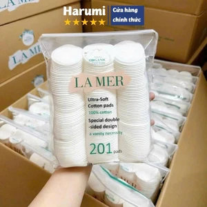 Bông tẩy trang Lamer 201 Miếng, 222 miếng Lameila , bông làm sạch lớp trang điểm AAQ