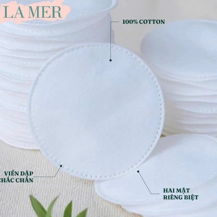 Bông tẩy trang Lamer 201 Miếng, 222 miếng Lameila , bông làm sạch lớp trang điểm AAQ