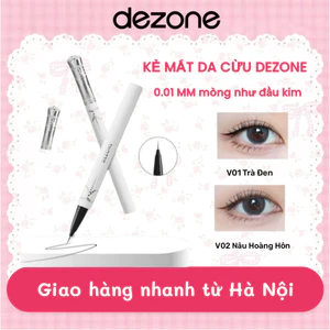 Dezone Bút Kẻ Mắt Nét Mỏng Mượt Mà, Chống Run, Bền Màu Lâu Trôi 0.01mm