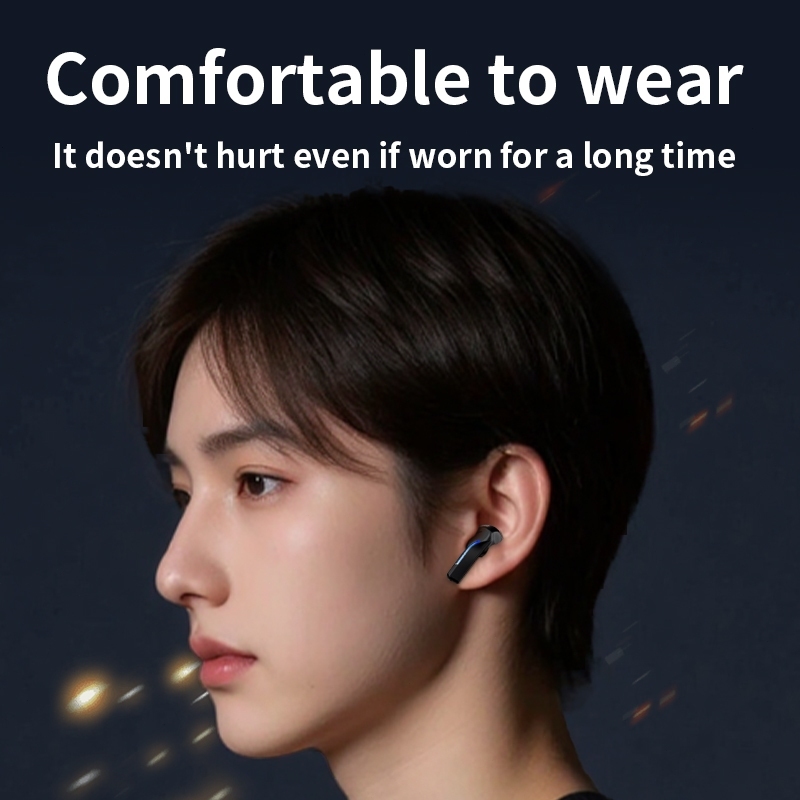 Tai nghe chơi game Bluetooth Lenovo TG101 TWS âm thanh nổi HD, pin lâu, độ trễ thấp, có micro, hiệu ứng đèn RGB
