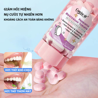 Viên kem đánh răng tiện dụng để súc miệng và đánh răng Giảm Hôi Miệng, Khí Hôi