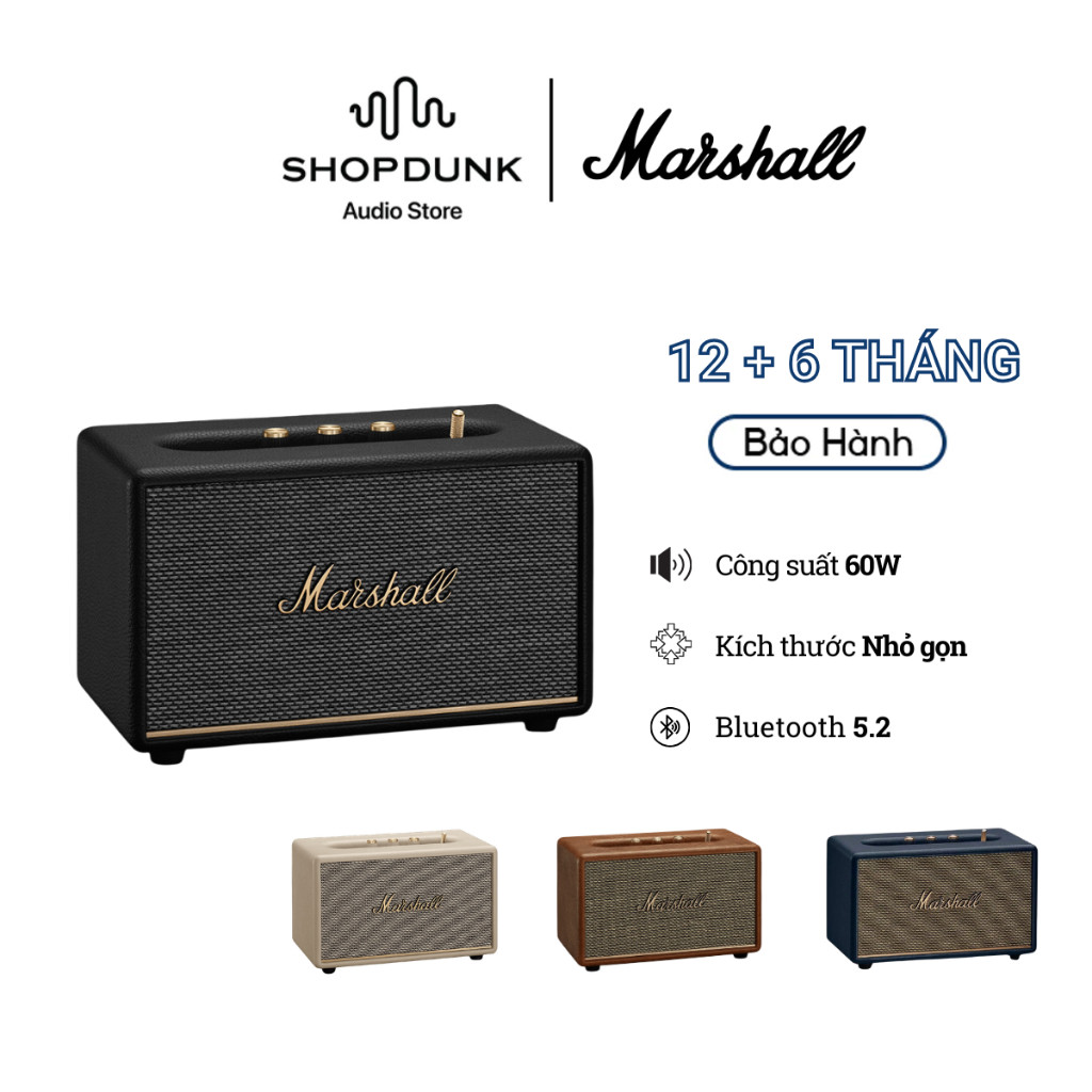 Loa Marshall Bluetooth ACTON III Homeline Review - Giá 7.7 Triệu Có Tốt Không?