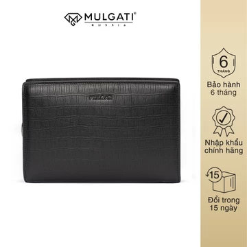 Mulgati Women's Elegant Genuine Leather Clutch