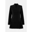 Váy Vest Đen Tuyết Mưa Form Ôm – Đầm Blazer 2 Hàng Nút Chân Xếp Ly, Đi Làm/Đi Tiệc