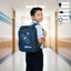 Balo Chống Gù Cho Bé Tiểu Học Xbags Universe XB 3104 - Balo Học Sinh Cấp 1, Chống Thấm Nước, Nhiều Ngăn Chứa Cao Cấp