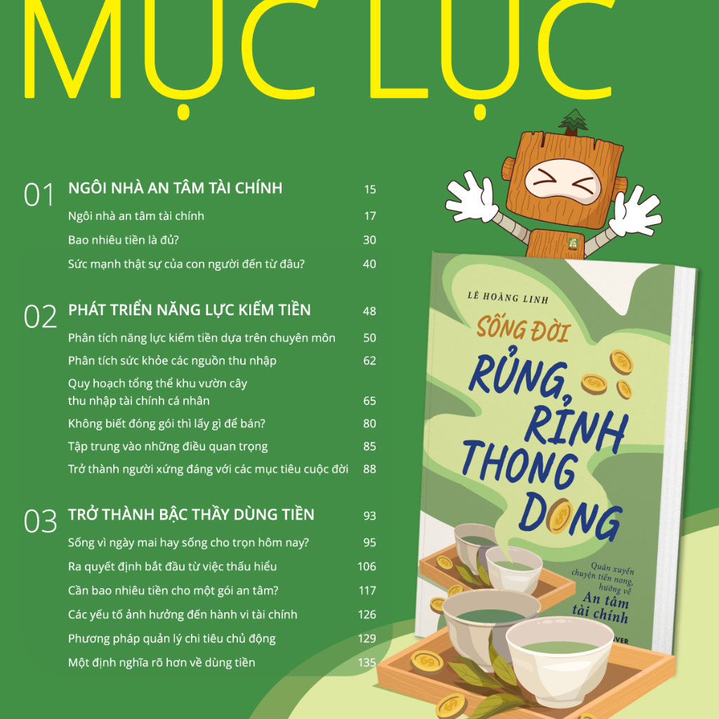 Sách - Combo Sống Dư Dả - Làm Hiệu Quả