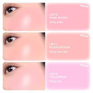 MÁ HỒNG KEM OF.É.LI.A Lolli Liquid Blush Đôi Má Ửng Hồng Bền Màu 0.7g Duduhouse