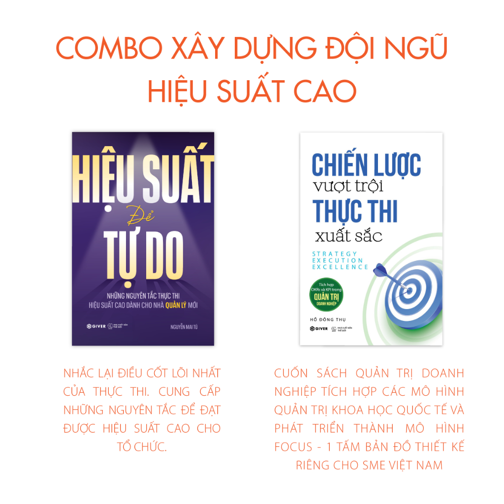 Sách - Combo Xây Dựng Đội Ngũ Hiệu Suất Cao