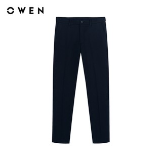Owen - Quần tây Regular Fit QR257120 màu Xanh tím than chất liệu Conjugated polyester