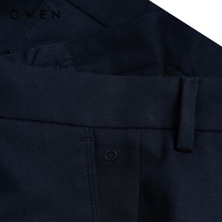 Owen - Quần tây Regular Fit QR257120 màu Xanh tím than chất liệu Conjugated polyester