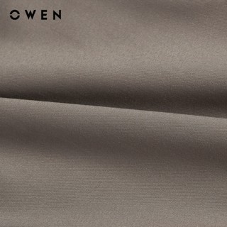 Owen - Áo sơ mi dài tay Slim Fit AS255059D màu Nâu chất liệu Modal Lenzing