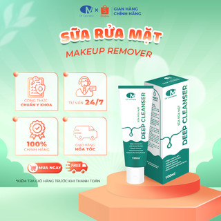 TRỢ GIÁ | Sữa Rửa Mặt Cho Mọi Loại Da, Làm Sạch Sâu, Nhờn, Bụi Bẩn, Không Kích Ứng 100ml  Dr Cosmess