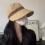 Mũ Chống Nắng Nữ Vành Rộng Phối Viền Thời Trang, Mũ Bucket Chống 99% Tia UV Vải Cotton Cao Cấp