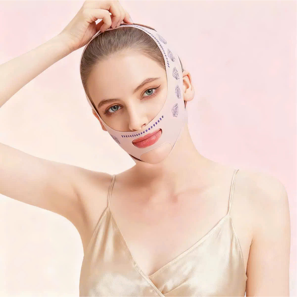 Mặt Nạ Nâng Cơ Hình Chữ V , Tái Sử Dụng Lâu Dài, Thon Gọn Định Hình Khuôn Mặt Vline - Aimanfun Việt Nam
