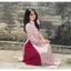 Set Áo Dài Nữ Hoa Nhí Vintage Sang Trọng Áo Dài Lụa Nhật Cao Cấp Co Giãn 4 Chiều Diện Tết Lễ Hội Chụp Ảnh Kỷ Yếu T1578G