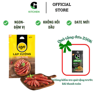 Lạp xưởng vị gia truyền Wyn G Kitchen 500g và 200g [Giao toàn quốc]
