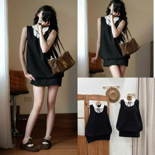 Váy-Đầm Tiểu Thư Phối Ren Nơ Form Bí Phồng BURBLE Dress sang chảnh-Dành Cho Nữ 247Store Mã 1643